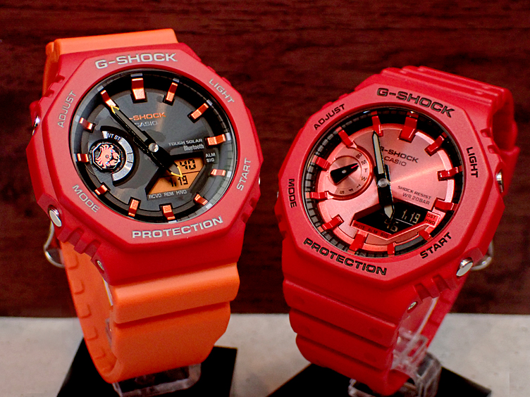 赤色のG-SHOCK